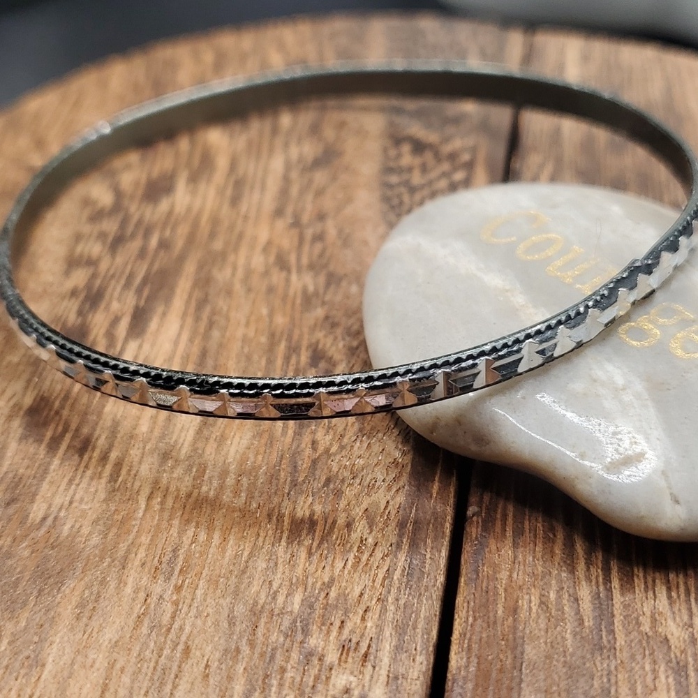 B2823 sequin metallic‎ glamor bracelet